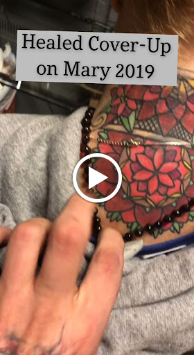 Explore tattoo cover up ideas for females, creative tattoo ideas in Sunbury, available at Spot of Ink