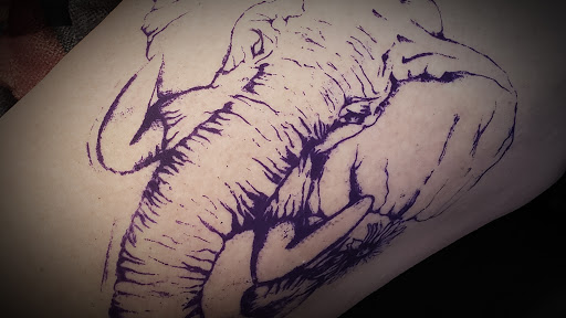 Explore tattooed wedding ring ideas, creative tattoo ideas in Minocqua, available at Whisky Rose Tattoo Parlor