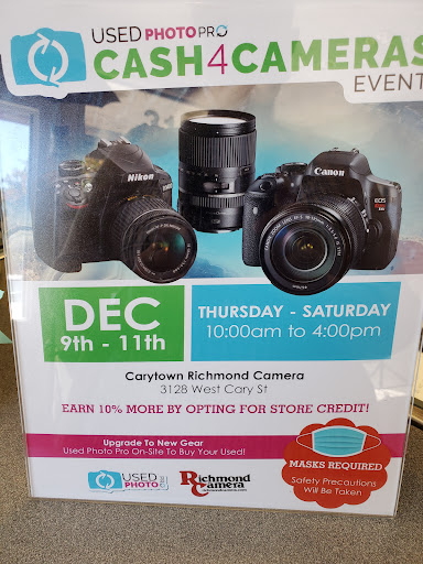 Camera Store «Richmond Camera», reviews and photos, 3128 W Cary St, Richmond, VA 23221, USA