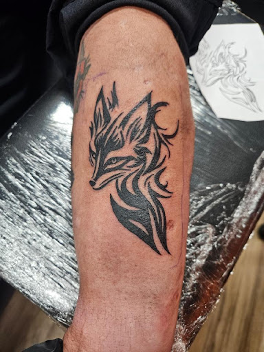 Explore knee surgery tattoo ideas, creative tattoo ideas in Mesa, available at Ranger Tattoo & Piercing