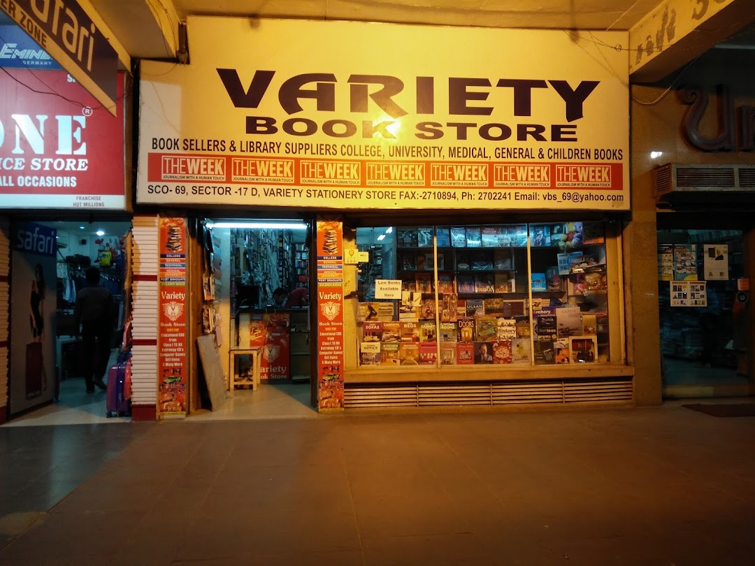 Variety Book Store, Chandigarh donation drive 