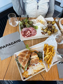 Hamburger du Restaurant Papagayo Trinquer Picorer rêver à Saint-Aubin-sur-Mer - n°11