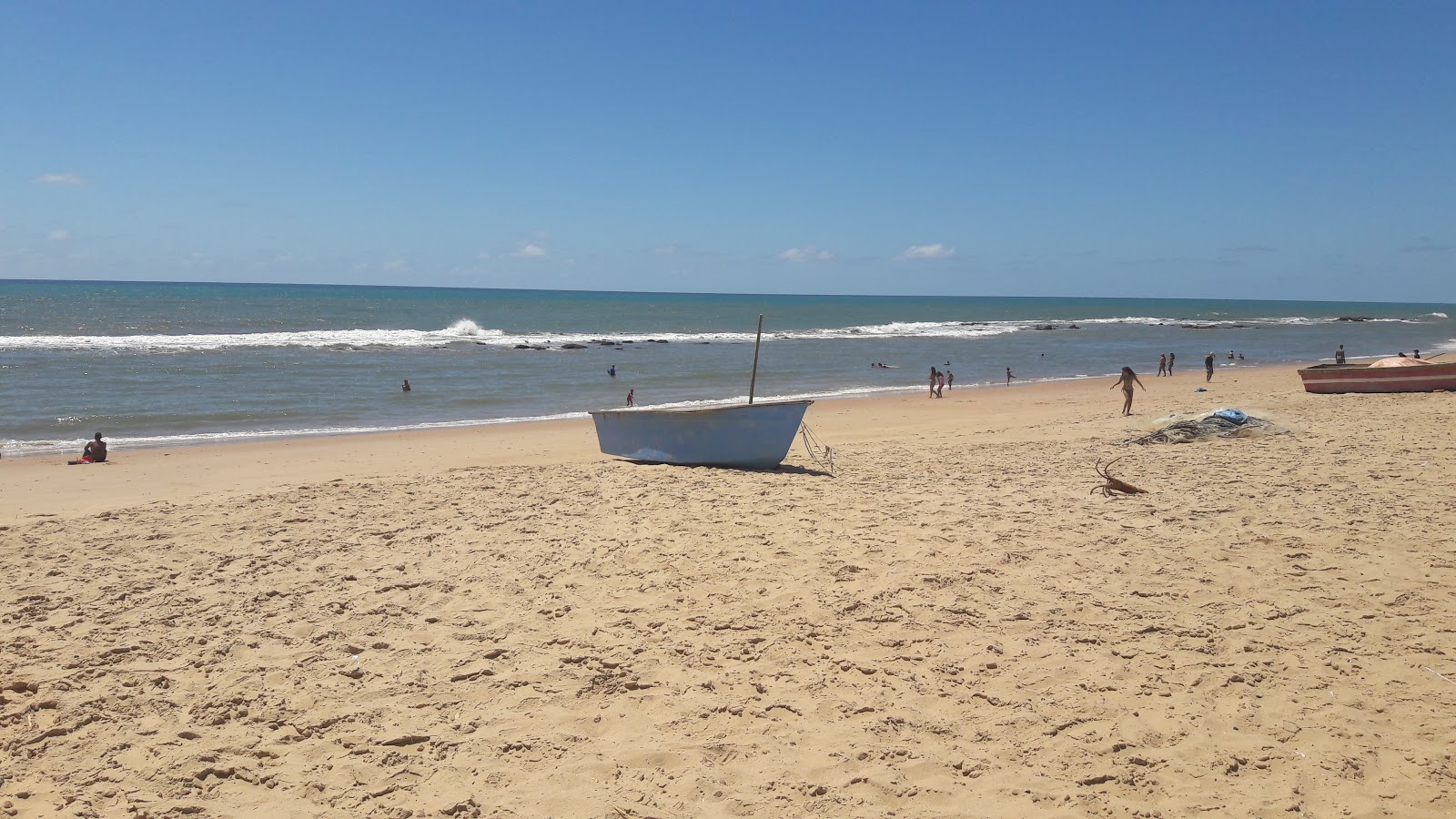 Photo de Praia do Baixio avec l'eau turquoise de surface
