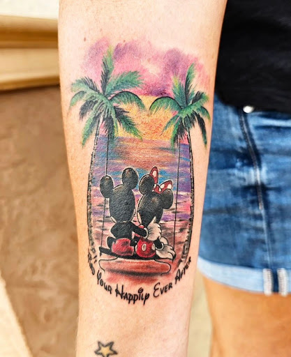 Explore simple halloween tattoo ideas, creative tattoo ideas in Fort Myers, available at Loyal 2 The Coil Tattoos & Piercings (Edison Mall Location Entrance F)