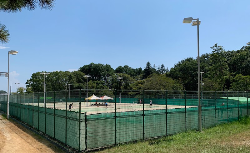 日岡山公園第1テニスコート