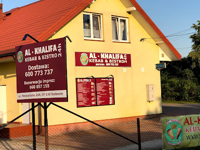 Al Khalifa Kebab & Bistro 24h Mazowiecka 24A, 07-140 Sadowne, Polska