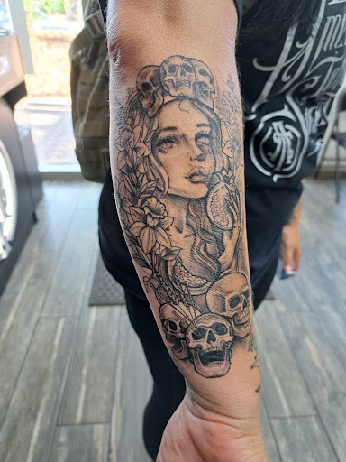 Explore infinity tattoo ideas for guys, creative tattoo ideas in El Paso, available at American Tattoo Society of Ft Bliss