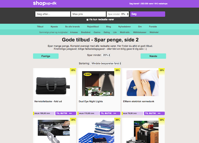 Shopup.dk - Online Storcenter - Butik