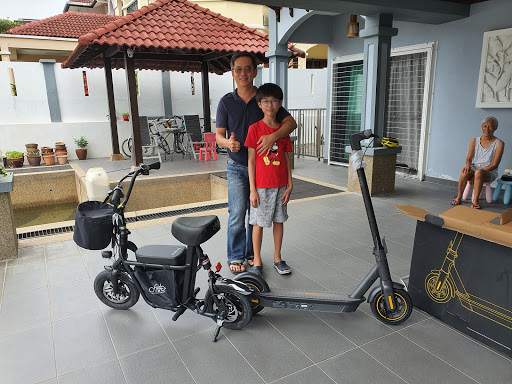 Electric scooter shops in Kualalumpur