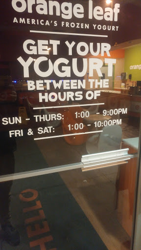 Frozen Yogurt Shop «Orange Leaf Frozen Yogurt», reviews and photos, 21501 21 Mile Rd, Macomb, MI 48044, USA