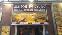La Maison de Gyros à Paris menu