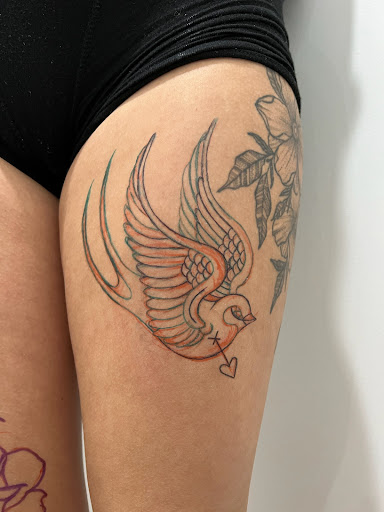 Explore women arm tattoo ideas, creative tattoo ideas in Tallahassee, available at Carbon Ink Tattoo