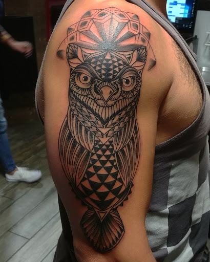 Explore majora's mask tattoo ideas, creative tattoo ideas in Laguna Beach, available at Lo Cal Tattoo Studio