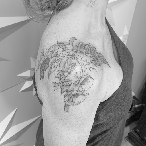 Explore tattoo placing ideas, creative tattoo ideas in Fairfax, available at Pinky Inky Tattoo