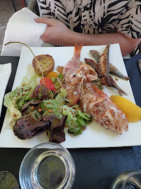 Plats et boissons du Restaurant de spécialités à base de poisson-pêcheur Le Bosco à Ajaccio - n°13