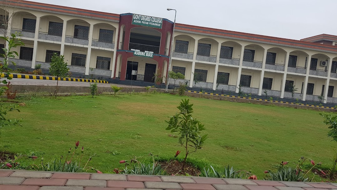 Govt Degree College Achini Payan Peshawar