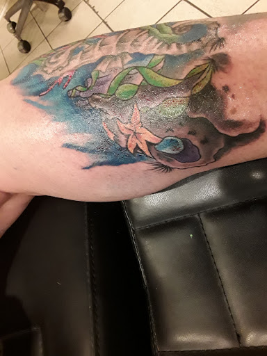 Explore giving tree tattoo ideas, creative tattoo ideas in Myrtle Beach, available at Pitbull Tattoo and Piercing Clinic