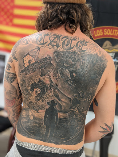 Explore neptune tattoo ideas, creative tattoo ideas in Monroe, available at The Chapel