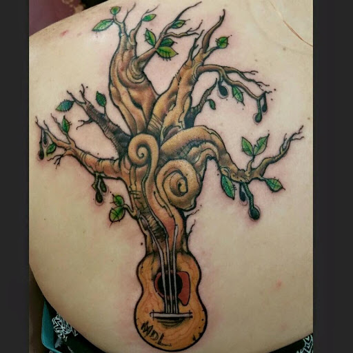 Explore small forget me not tattoo ideas, creative tattoo ideas in Wilmington, available at Poppycock Tattoo & Piercing