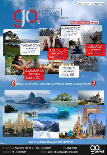 Opiniones de Go Travel Tours en Huancayo - Agencia de viajes