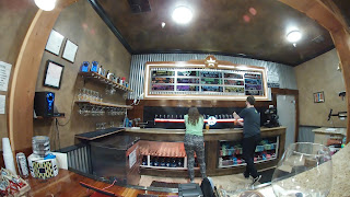 Bottles of beer on a shelf