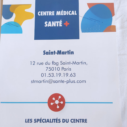 Centre Médical - Dentaire - Ophtalmologique Saint Martin à Paris