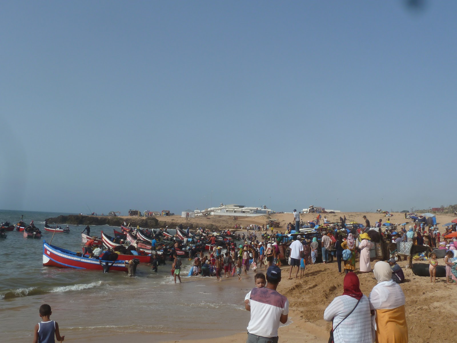 Photo of Sidi Abed Beach amenities area