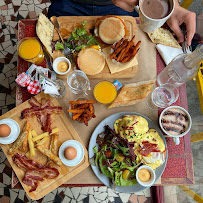 Café du Restaurant brunch YoupiBrunch - Chez Gladines Les Halles - Brunch & Breakfast à Paris - n°11