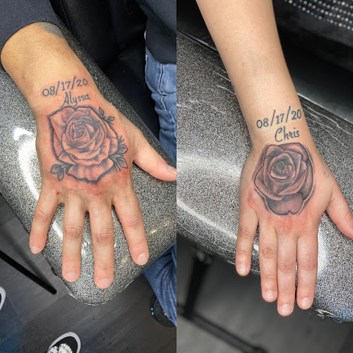 Explore tattoo ideas for shoulder, creative tattoo ideas in Englishtown, available at Battlefront Tattoo Company