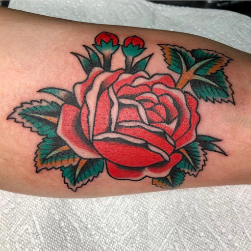 Explore tragus tattoo ideas, creative tattoo ideas in Warrenville, available at UpRise Tattoos