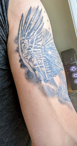 Explore biblical quote tattoo ideas, creative tattoo ideas in West Hollywood, available at The Honorable Society Tattoo Shop