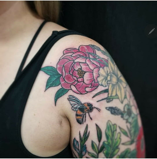 Explore wedding tattoo ideas, creative tattoo ideas in Egg Harbor Township, available at Mr. Blue Sky Tattoo