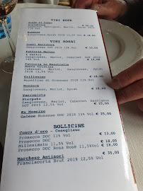 Menu du Ristorante L'Arsella à Marina di Pisa