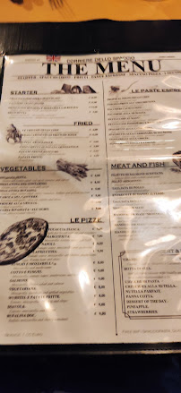 Spaccio Pasta à Rome menu