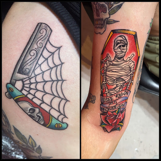 Find small wolf tattoo ideas for your next unique tattoo in El Paso at Pumping Ink Tattoo Parlor