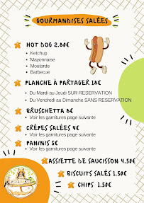 Le Repaire des Petits Joueurs - Café ludique - jeux de société - Famille - Adulte - Enfant à Le Pont-de-Beauvoisin menu