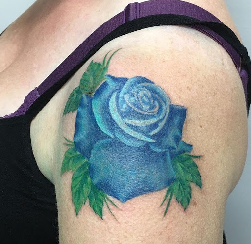 Explore pinterest flower tattoo ideas, creative tattoo ideas in San Diego, available at Sideshow Tattoo and Piercing