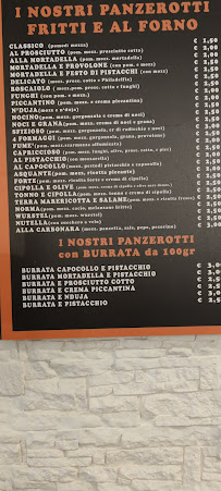 Ristorante Pizzeria Santa Rita à Taranto menu