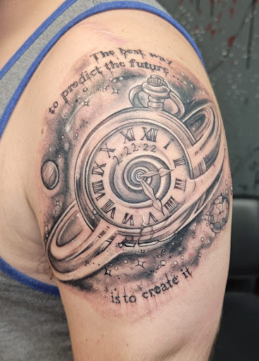 Explore first daughter tattoo ideas, creative tattoo ideas in Johnson City, available at Defiant Designs