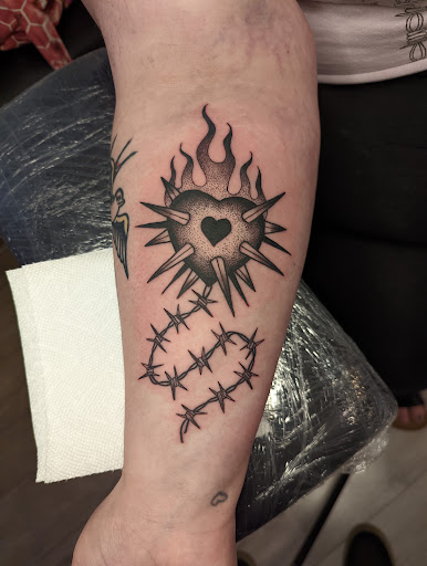 Explore tattoo ideas for women shoulder, creative tattoo ideas in Castleton On Hudson, available at Dark Omen Tattoo