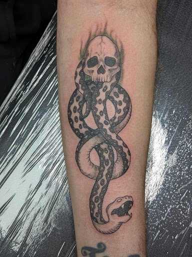 Explore patriotic tattoo ideas, creative tattoo ideas in Tallahassee, available at Carbon Ink Tattoo