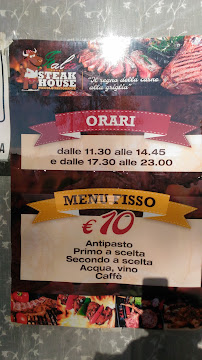 Restaurant de grillades à l'américaine Italia Steak House à Abano Terme - menu / carte