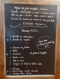 Les 8 Couteaux à Castillonnès menu