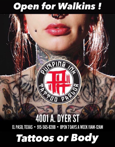 Explore cover up tattoo ideas for leg, creative tattoo ideas in El Paso, available at Pumping Ink Tattoo Parlor