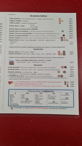 Menú