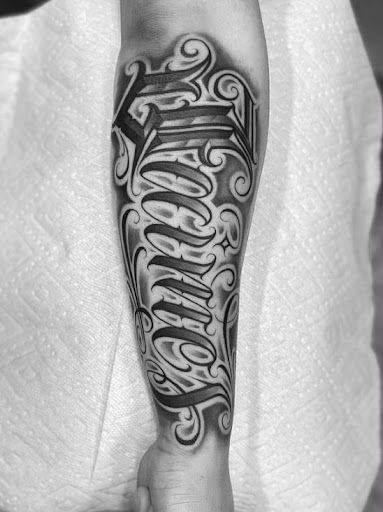 Explore small thigh tattoo ideas, creative tattoo ideas in San Antonio, available at Firme Copias Tattoo Studio