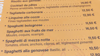 Restaurant Il Parasole à Trouville-sur-Mer (la carte)