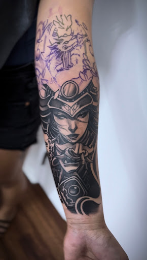 Explore feminine leg tattoo ideas, creative tattoo ideas in Hilo, available at Nerdy Neely Studio