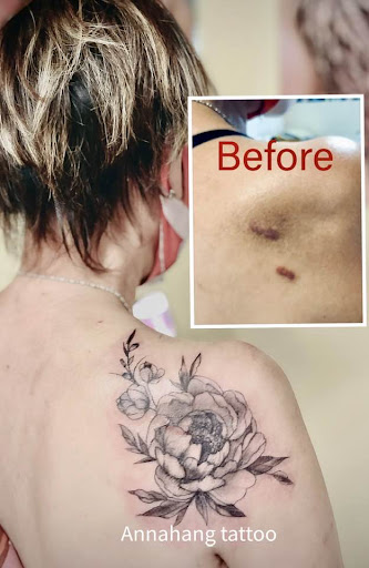 Explore colorful tattoo ideas, creative tattoo ideas in Garden Grove, available at Anna Hang Tattoo