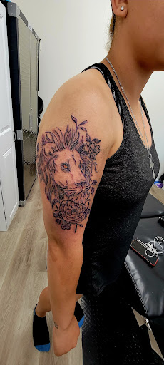 Explore moms name tattoo ideas for men, creative tattoo ideas in Conway, available at Primal Urge Tattoos